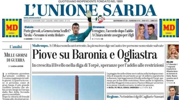 L'Unione Sarda - Porte girevoli, a Genova torna Scuffet? Nicola: "Nessuno si senta titolare"