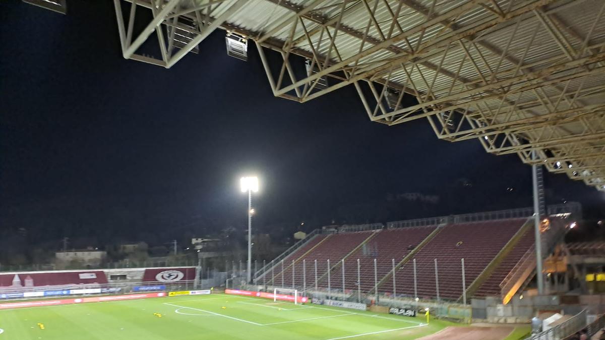 TMW - Arezzo-Torres: ampliata la capienza dello stadio granata