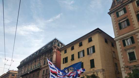 QUI SAMP - Gli Ultras tornano a farsi sentire con uno striscione (FOTO)