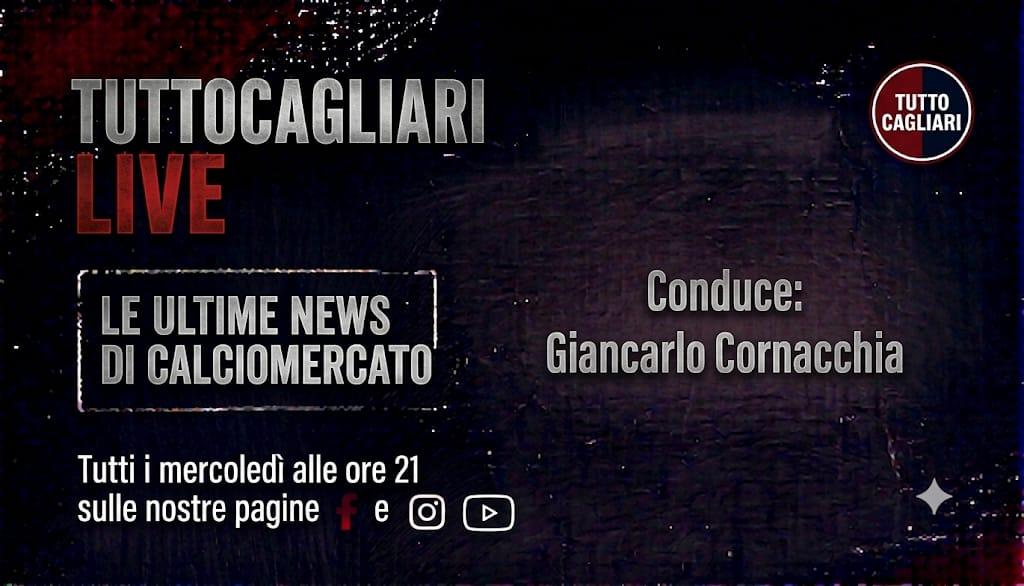 Prove tecniche di trasmissione: TuttoCagliari Live riprende le dirette del mercoledì