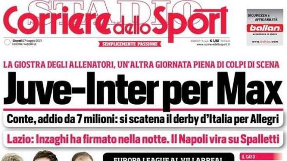 Corsport - Juve-Inter per Max