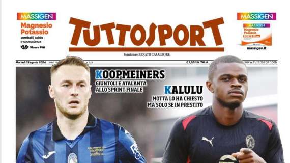 Tuttosport - Juve, fattore K