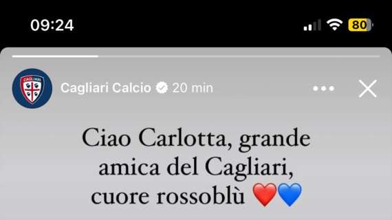 Addio alla giornalista Carlotta Dessì. Il cordoglio del Cagliari Calcio: "Grande amica, cuore rossoblù"