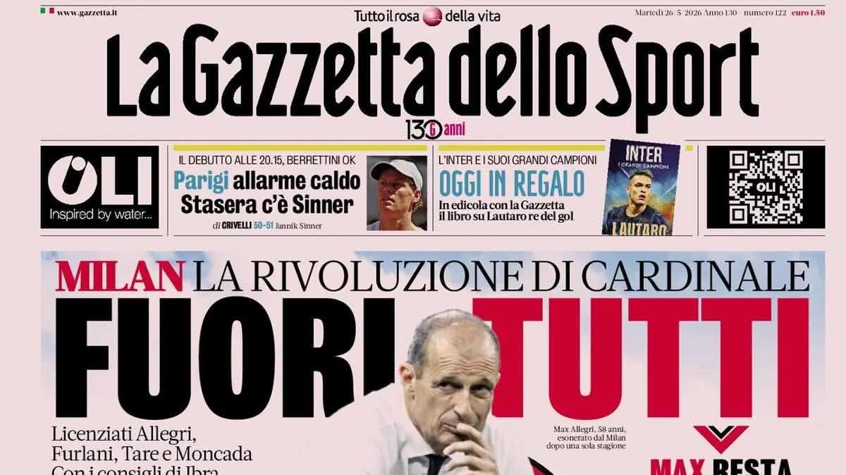 Milan, la rivoluzione di Gerry Cardinale. Gazzetta: "Fuori tutti"
