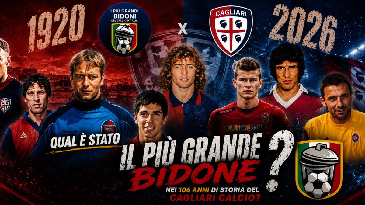 Cagliari, nel giorno del 106° compleanno il dibattito social: "Qual è stato il più grande bidone della storia rossoblù?"