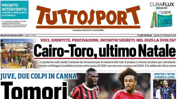 Tuttosport - Tomori in Arabia. Poi Zirkzee