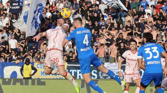 Empoli, Walukiewicz festeggia la vittoria sul Sassuolo: "Dai!"