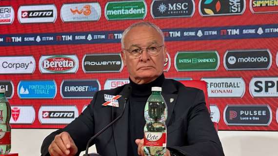 Ranieri in conferenza stampa: "Grazie ai campioni d'Italia, noi a San Siro per fare la nostra partita"