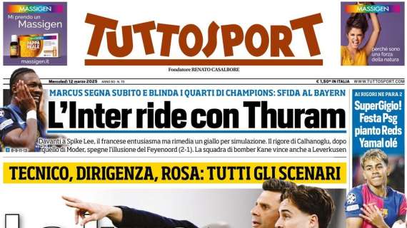 Tuttosport - La Juve cambia così