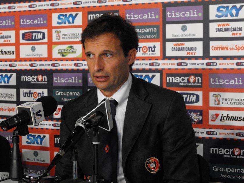 Il Sardegna - Allegri: " Ingenui sui due gol"