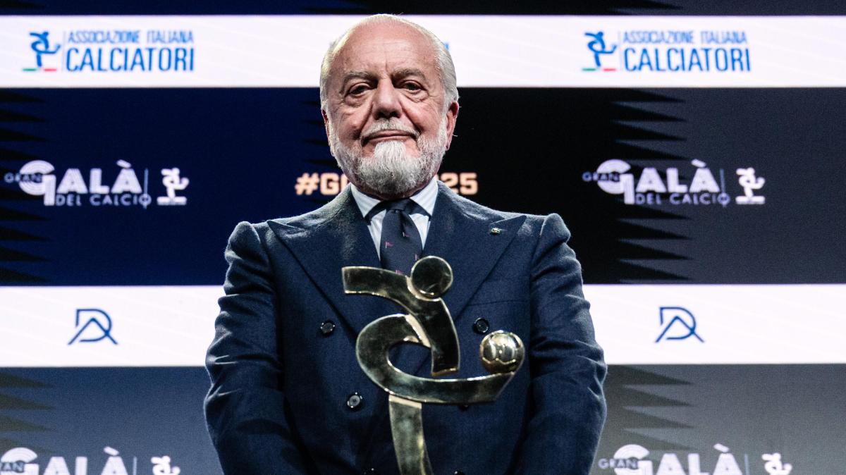 Gazzetta Sports Awards, De Laurentiis: "C’era un po' di tensione per Napoli-Cagliari. Ieri abbiamo sofferto..."