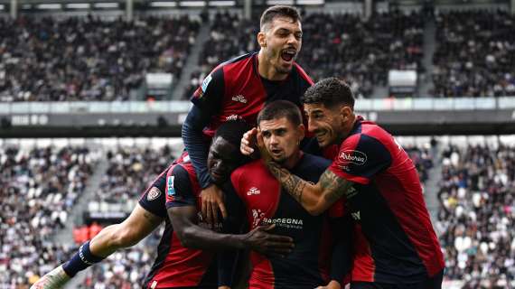 Cagliari-Bologna 0-2, fine della partita. Seconda sconfitta consecutiva per i rossoblù