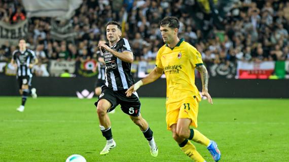 Pulisic trascina il Milan: 3-0 all'Udinese