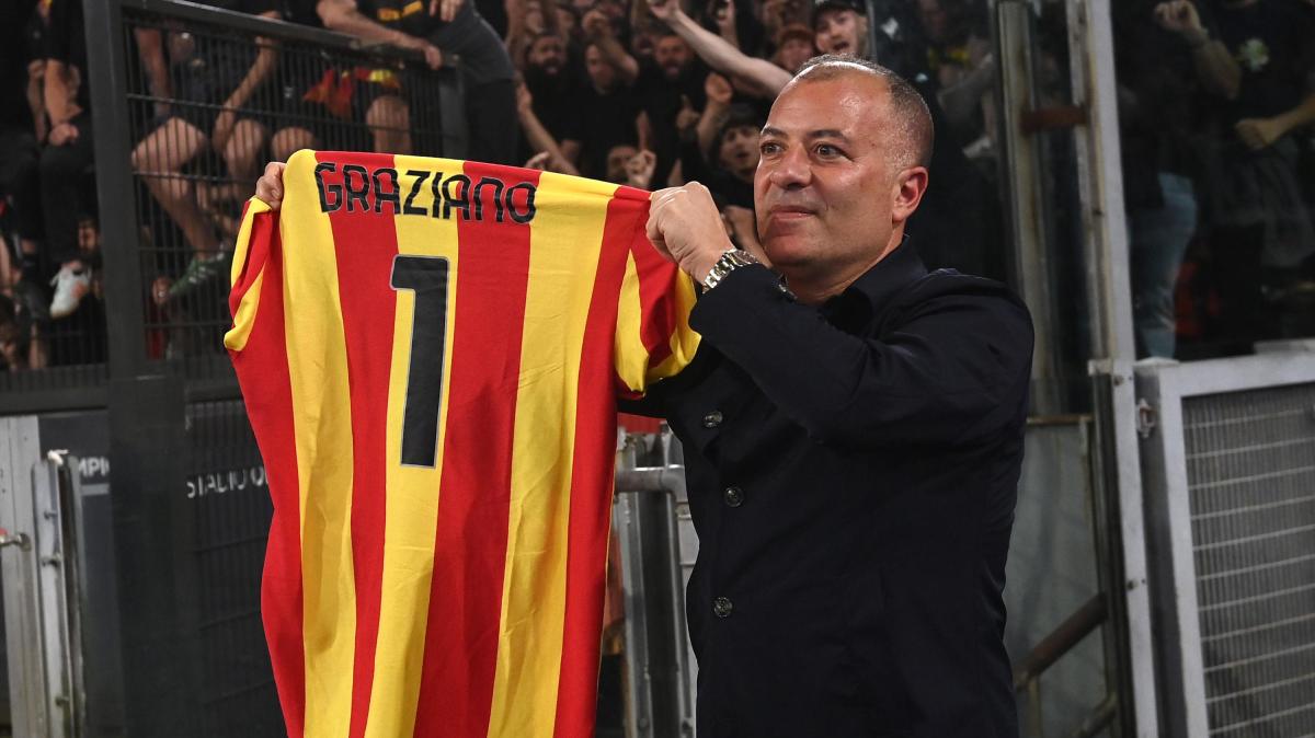 Lecce, Sticchi Damiani: "La squadra sta crescendo grazie al lavoro di mister Di Francesco"