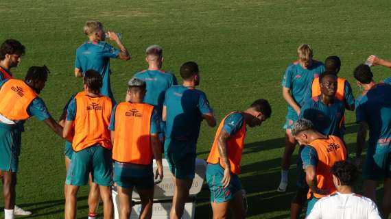 Verso Bologna-Cagliari: alcuni scatti dell'allenamento odierno (FOTO)