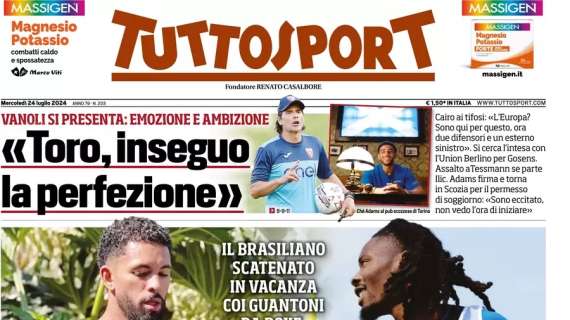 Tuttosport - Douglas e Thuram ringhiano già