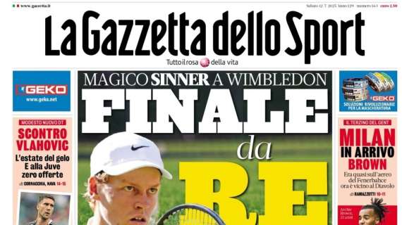 Gazzetta - Scontro Vlahovic. Milan, in arrivo Brown
