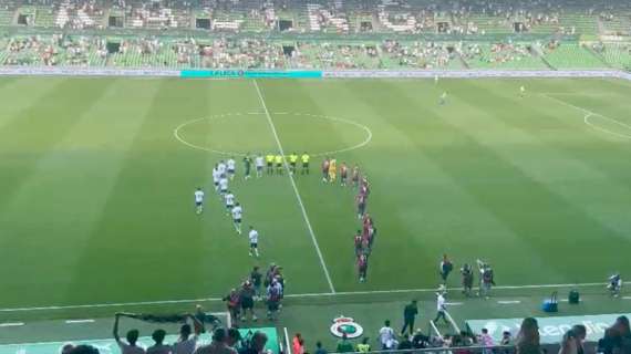 Racing Santander-Cagliari 1-1 - Termina l'incontro! Luvumbo risponde ad Andres