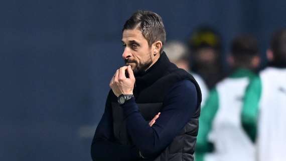 Sassuolo, Dionisi: "Abbiamo perso con i cambi. Non voglio musi lunghi"