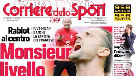 Juve-Milan è anche la partita di Rabiot. L'apertura del Corsport: "Monsieur livello"