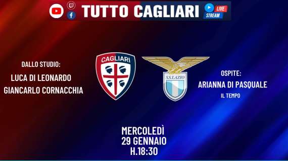 TuttoCagliari LIVE - Dalle 18.30 parliamo di mercato e del prossimo avversario dei rossoblù 