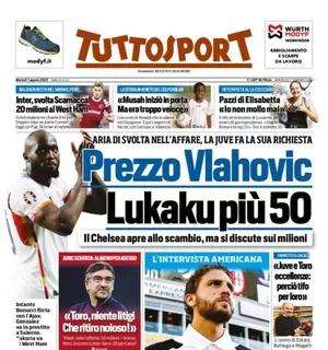 Tuttosport - Prezzo Vlahovic, Lukaku più 50