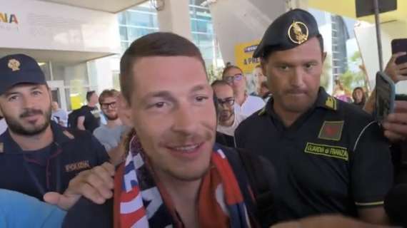 Belotti a Cagliari: “Felicissimo di essere qua. Sono pronto. Non mi aspettavo un’accoglienza così”