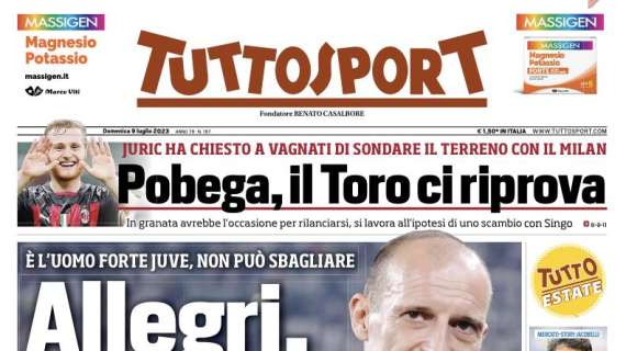 Tuttosport - Allegri, l’ultimo jolly