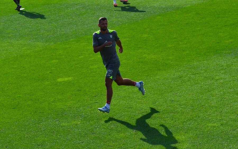 Kocaelispor, Wieteska riprende ad allenarsi parzialmente con la squadra