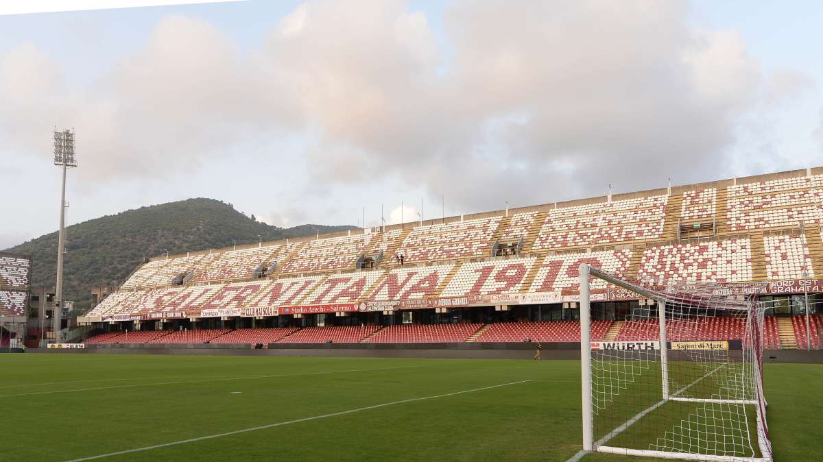Salernitana-Cagliari: sarà una giornata prevalentemente piovosa
