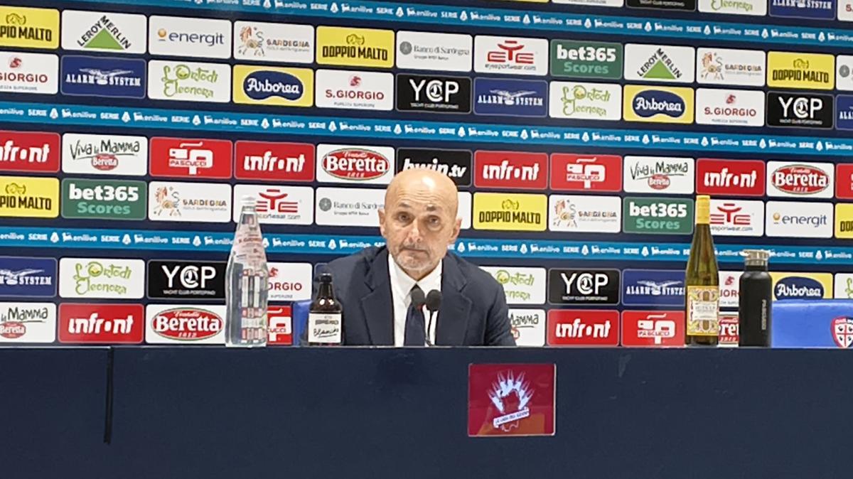 Sala Stampa - Spalletti: "Abbiamo fatto la partita che dovevamo fare. Complimenti al Cagliari, ma loro erano sempre per terra"