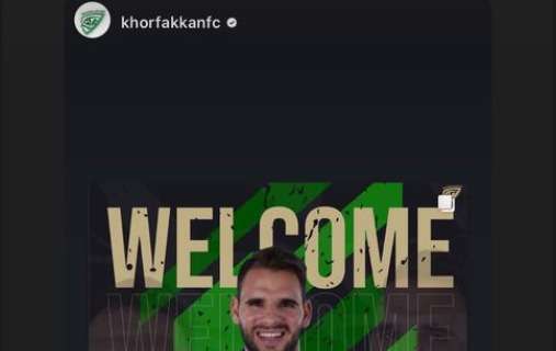 Ufficiale - Tachtsidis è un nuovo giocatore del Khor Fakkan