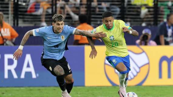 Coppa America: Brasile ko ai rigori, Uruguay in semifinale. Nandez espulso