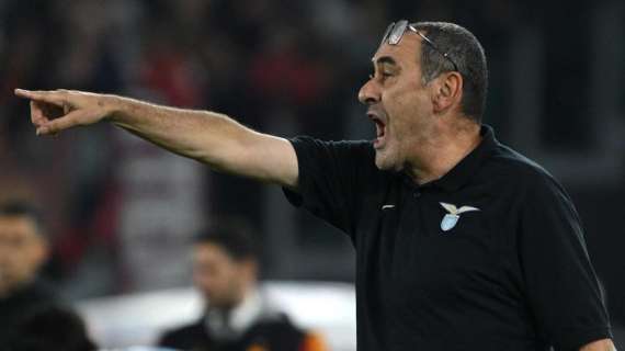 Sarri: "Lazio, qualcosa non va. Io colpevole? Se così fosse andrei via"