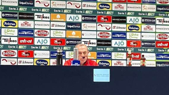 LIVE TC - SALA STAMPA, Castori: "Sconfitta immeritata. Il secondo gol del Cagliari? Sono stati fortunati"