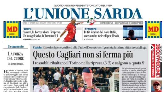 L'Unione Sarda - Questo Cagliari non si ferma più