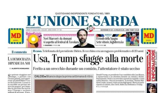 L'Unione Sarda - Sta nascendo il Cagliari di Nicola