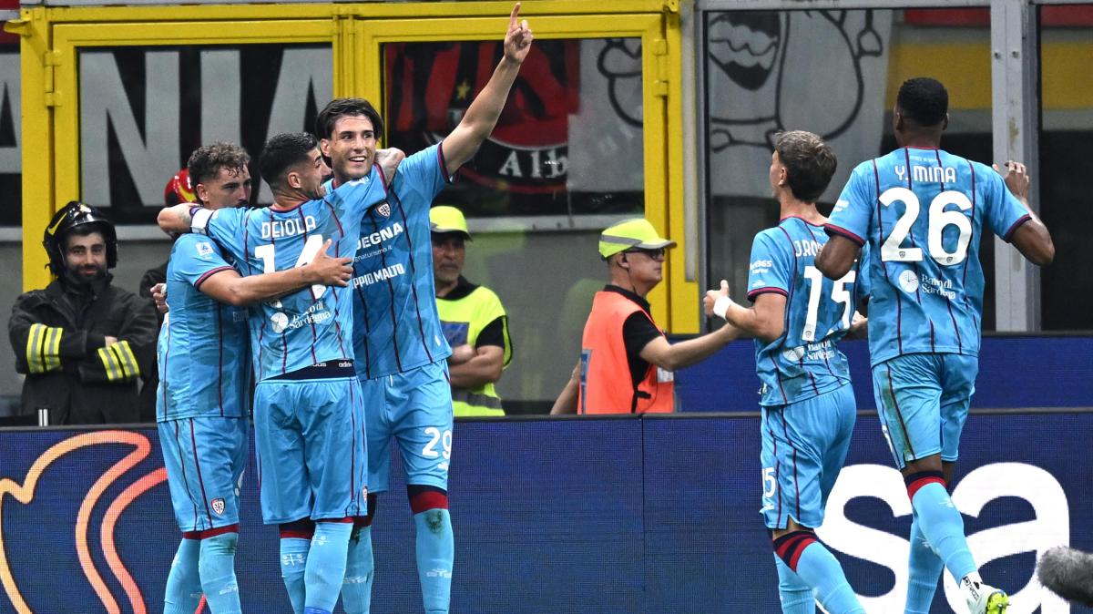 Milan-Cagliari, le pagelle rossoblù: Gaetano "masterclass", Borrelli un leone 