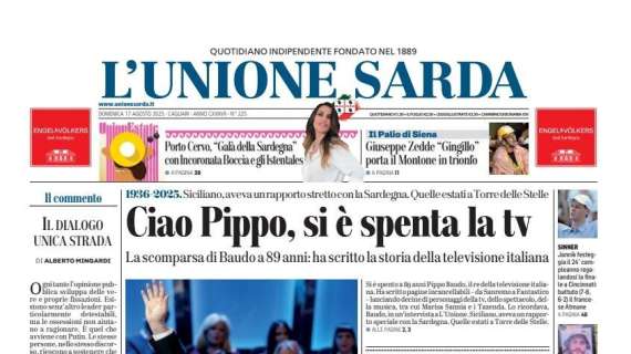 L'Unione Sarda - Il Cagliari sorride in Coppa
