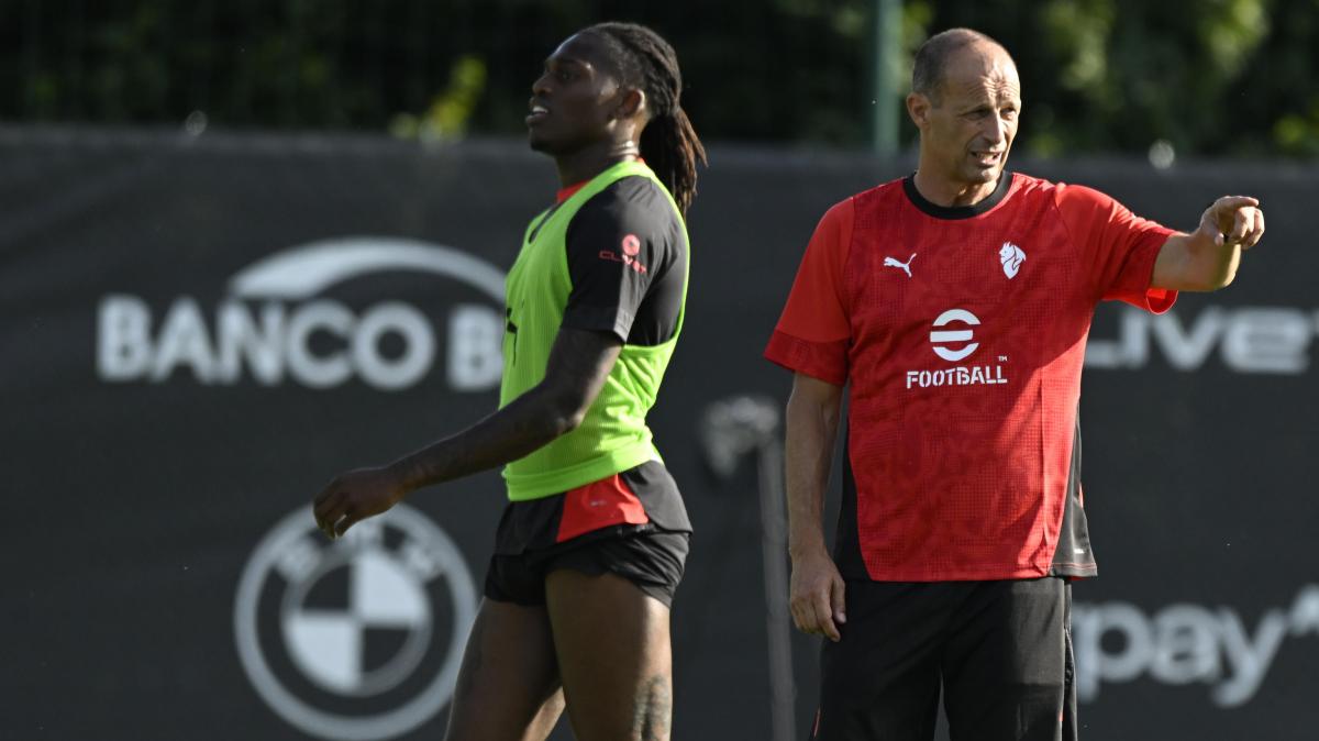 Milan, Allegri: "Leao deve pensare a fare gol, punte valutate su questo"