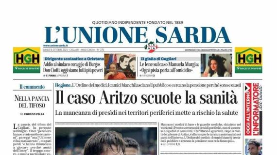 Pareggio a Udine, L'Unione Sarda: "Per il Cagliari un punto d'oro"