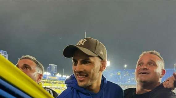 Paredes in curva alla 'Bombonera' a tifare Boca Juniors