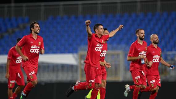 Rossoblù in prestito - Veroli in campo 45' nel test del Catanzaro contro la Fiorentina