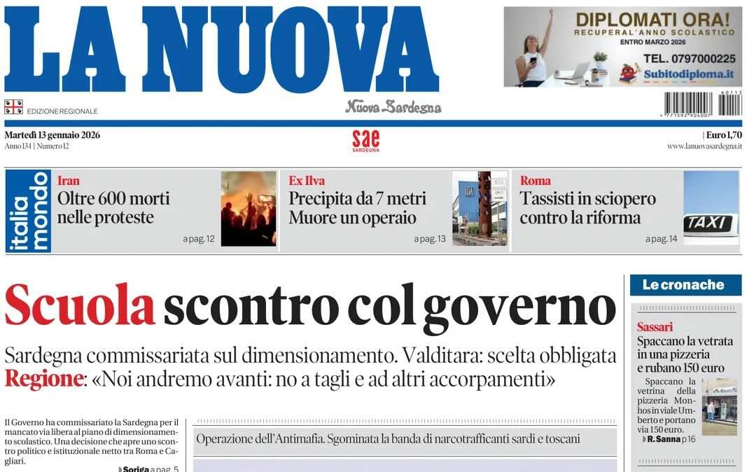 I rossoblù crollano a Marassi, La Nuova Sardegna: "Un Cagliari troppo timido viene travolto dal Genoa"