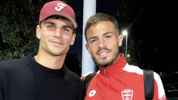 Giuseppe Ciocci e la foto con l'ex Carboni: "Amico mio"