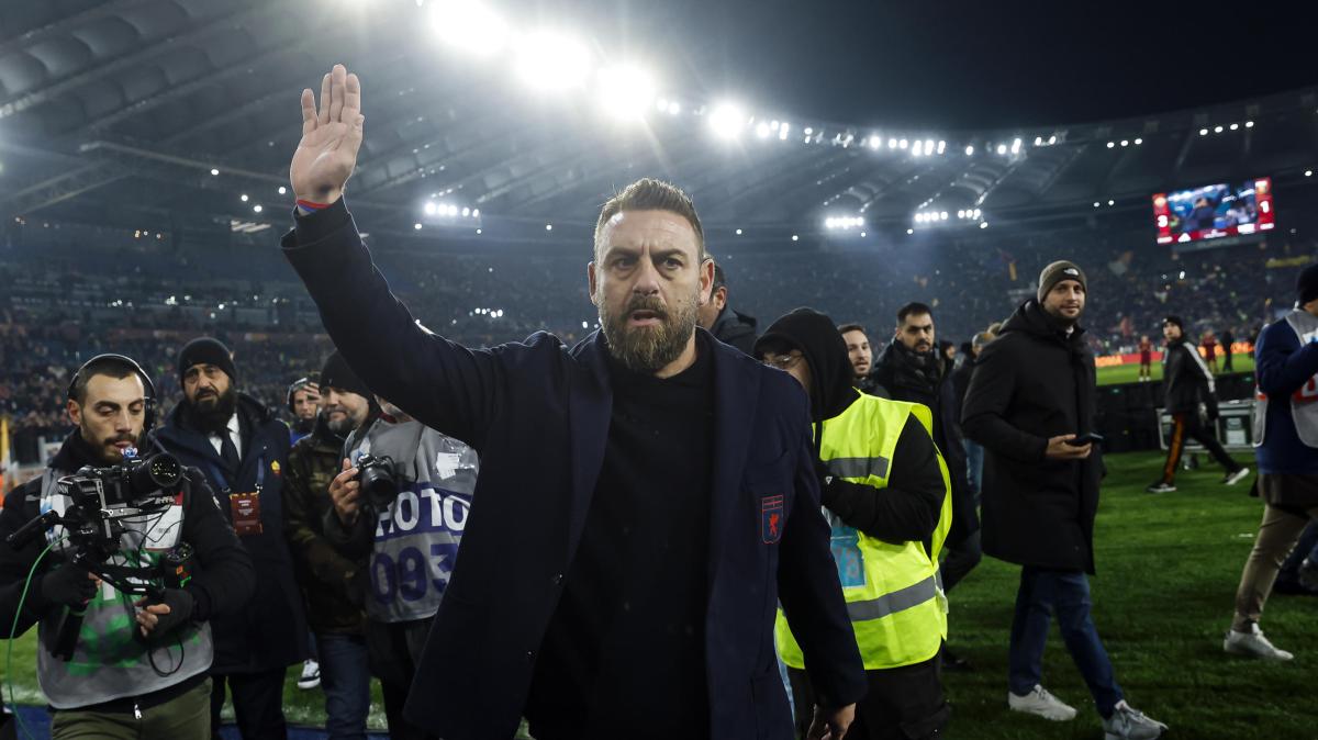 Calcio - Genoa, De Rossi: "La squadra ha reagito alla sconfitta di Roma"