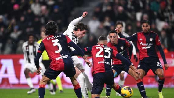 Il Cagliari lotta nel primo tempo ma cede nel secondo: la Juventus si Impone con un netto 4-0 