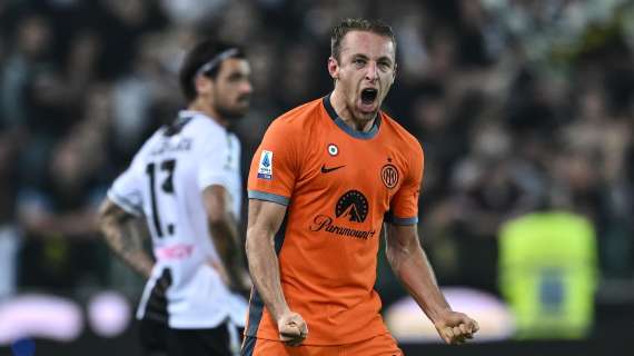 Serie A, l'Inter chiude avanti il primo tempo a Frosinone: decide Frattesi
