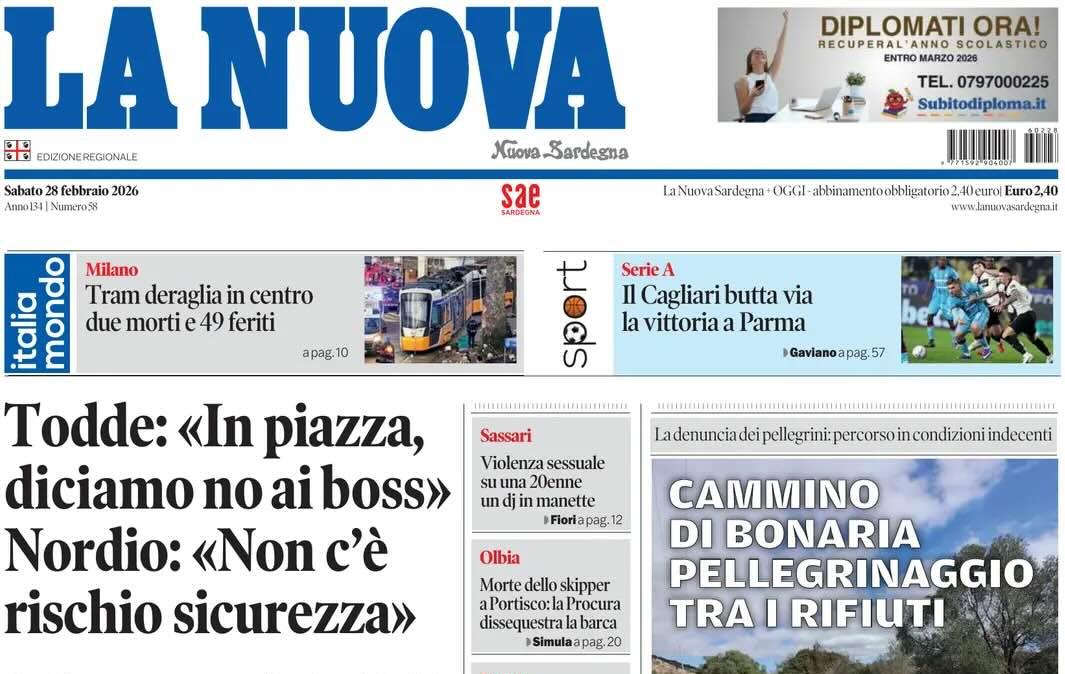 Il Cagliari butta via la vittoria a Parma. La Nuova Sardegna: "Che peccato!"