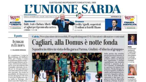 L'Unione Sarda - Cagliari, alla Domus è notte fonda